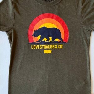 Levi's Kids Olive Graphic Tee